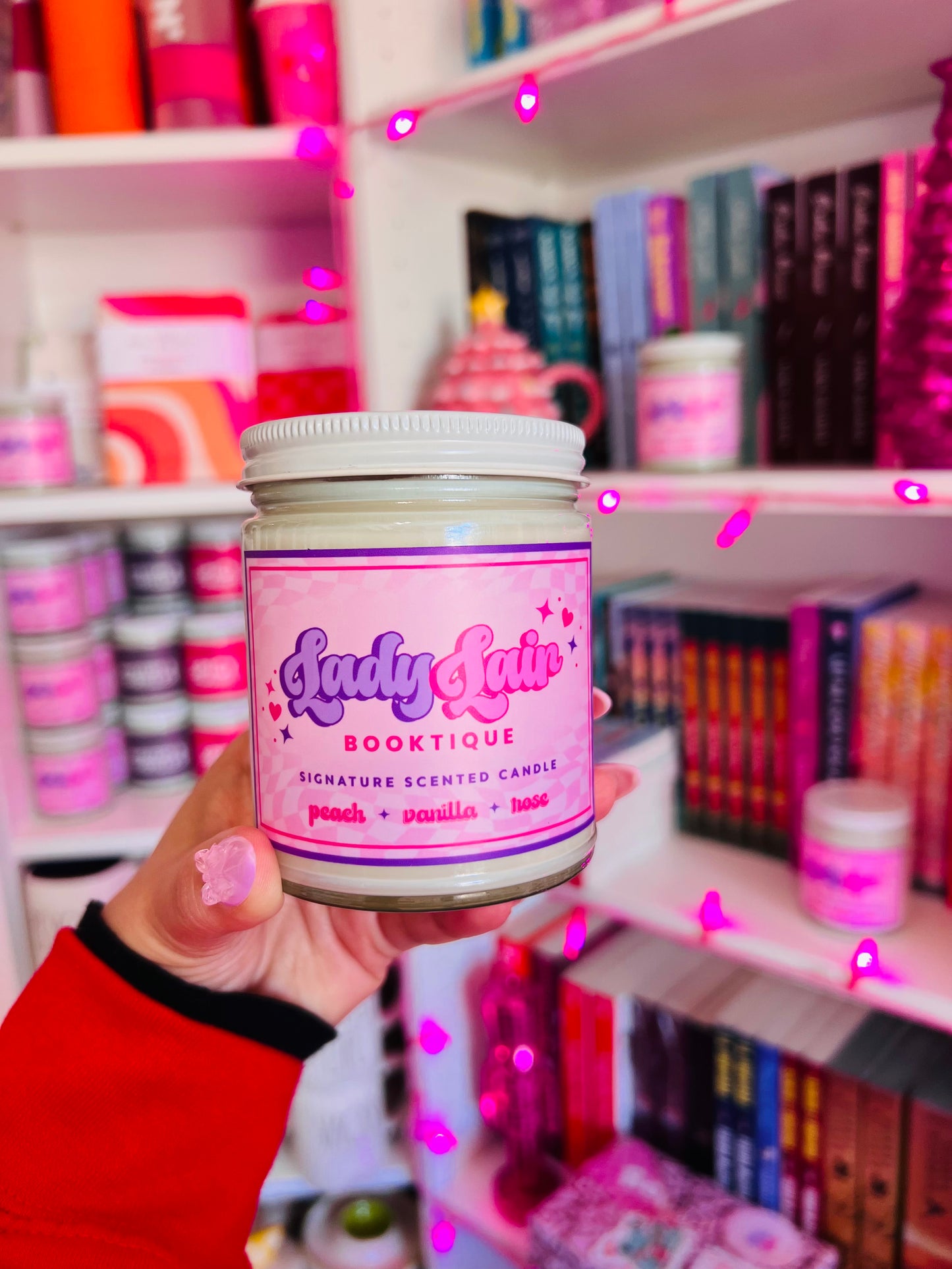 Lady Lair Booktique Signature Scented Candle (Novelly Yours)