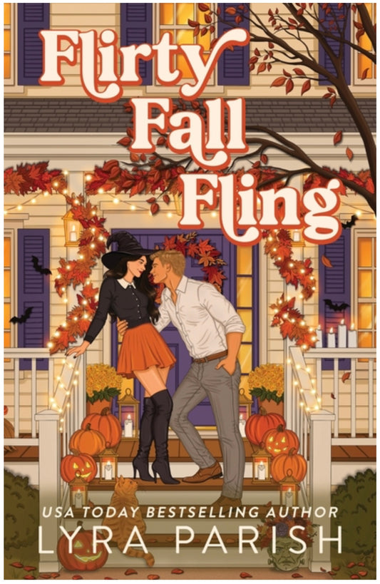Flirty Fall Fling: a small-town spicy secret fling romcom (Seasonal Swoon #1) Character Cover, Signed