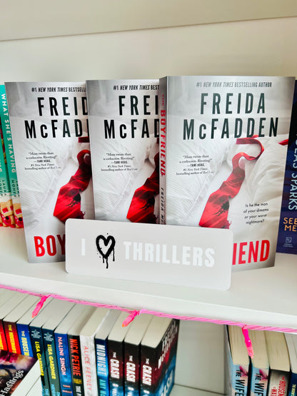 Thrillers Bookmark