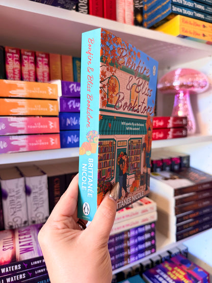 Bonfire and Bliss Bookstore (Uk edition, paperback)