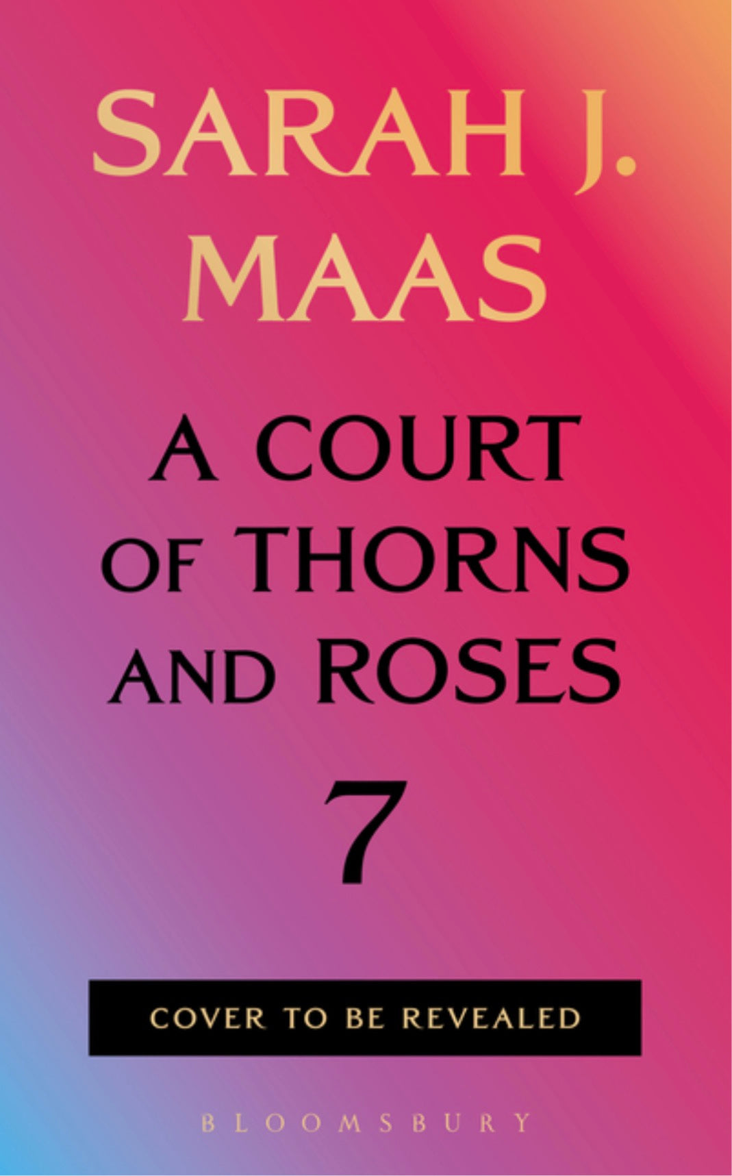 A Court of Thorns and Roses #7 (US Hardcover) Pre-Order