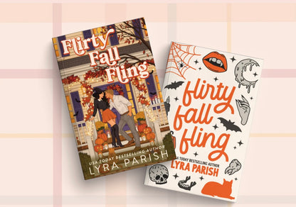 Flirty Fall Fling: a small-town spicy secret fling romcom (Seasonal Swoon #1) Discreet Cover, Signed