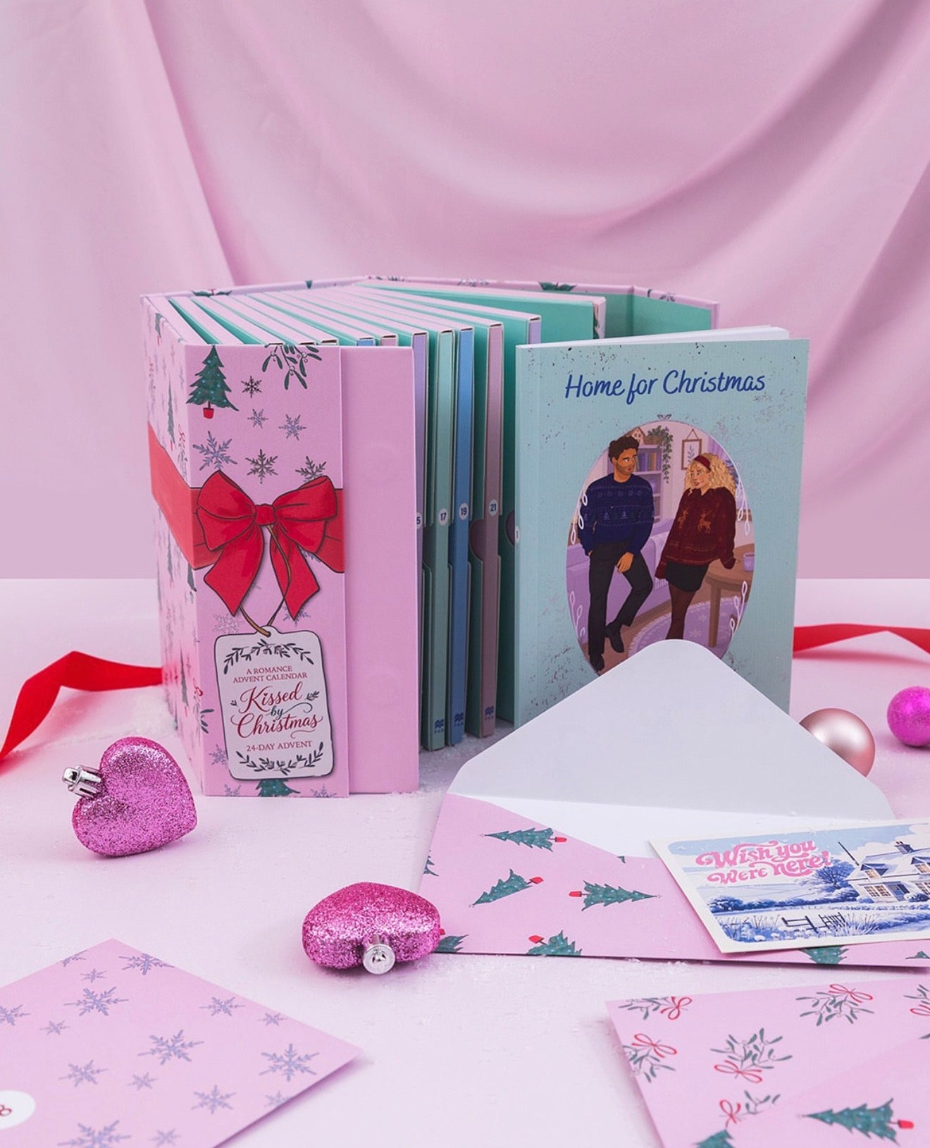 Kissed By Christmas, A Romance Advent Calendar, (Uk edition) Pre-order