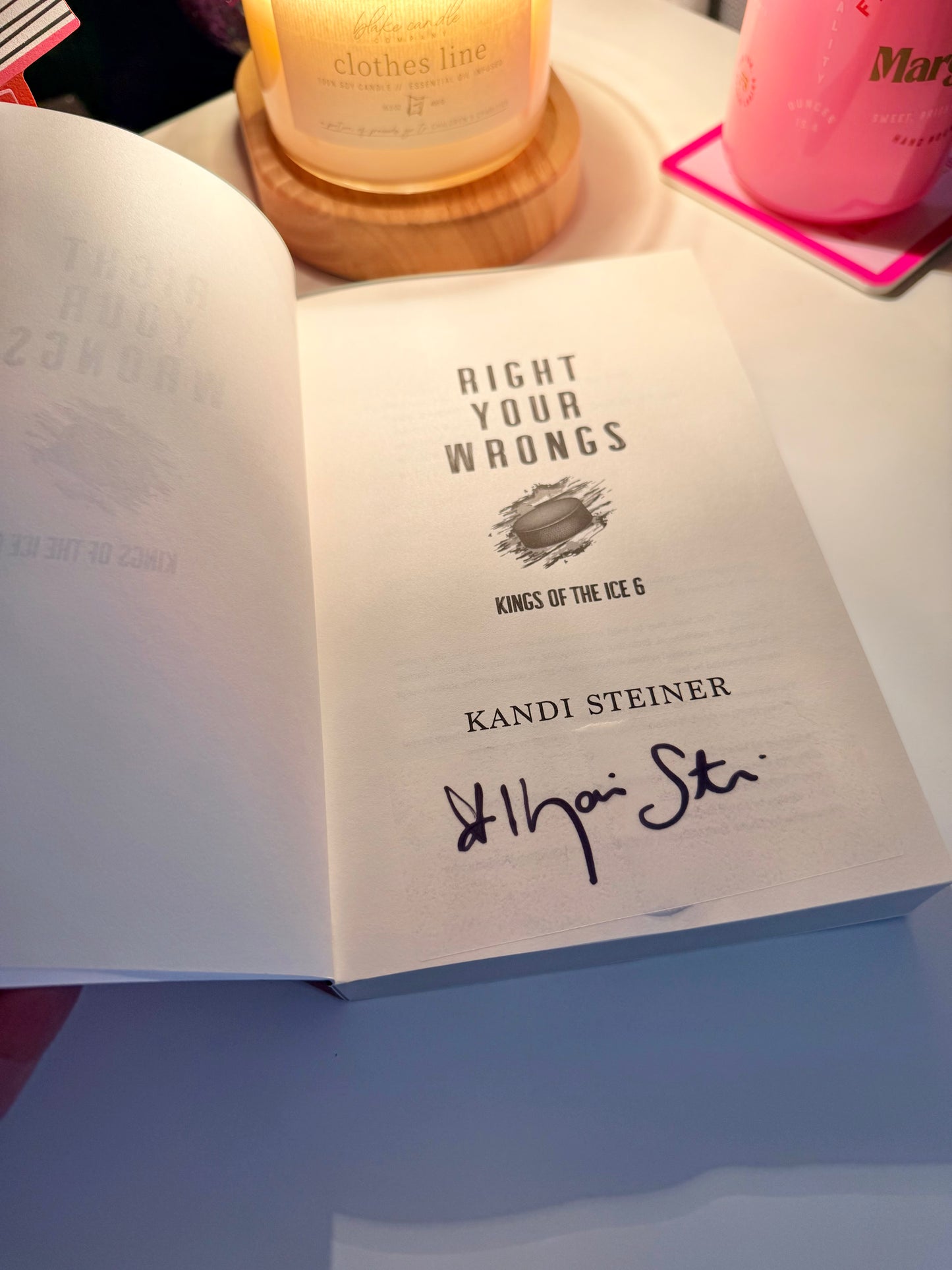 Right Your Wrongs (signed bookplate)