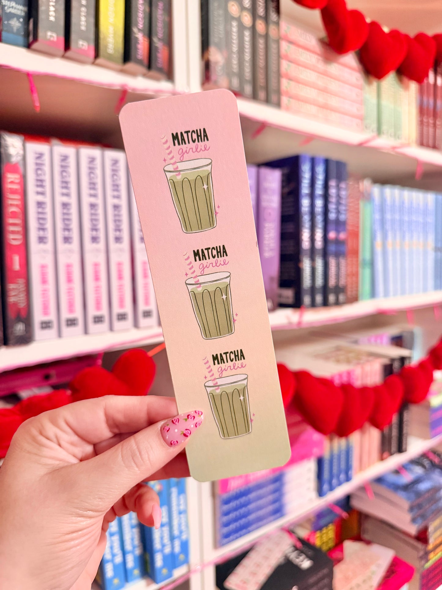 Matcha Girlie Bookmark (Gradient)