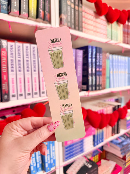 Matcha Girlie Bookmark (Gradient)
