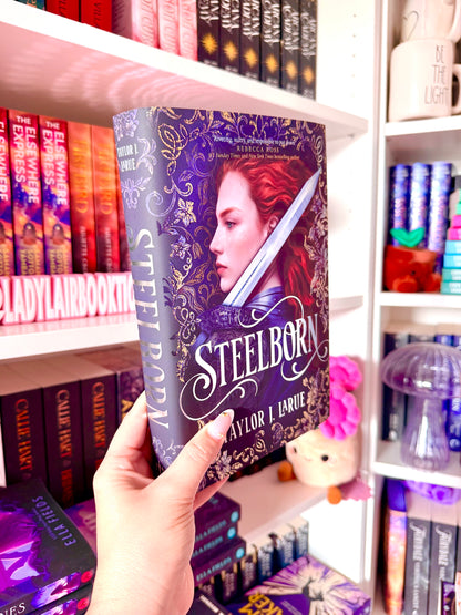 Steelborn: The brand-new hottest enemies-to-lovers fantasy romance (Uk edition, Hardcover, reversible dust jacket)