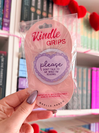 Please don’t talk kindle grip | coquette kindle grip | kobo: Magsafe