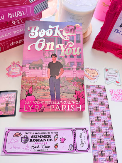 Booked On You (Special Edition)(Foil+UV+Full wrap around edges+Color inside) Signed + Swag