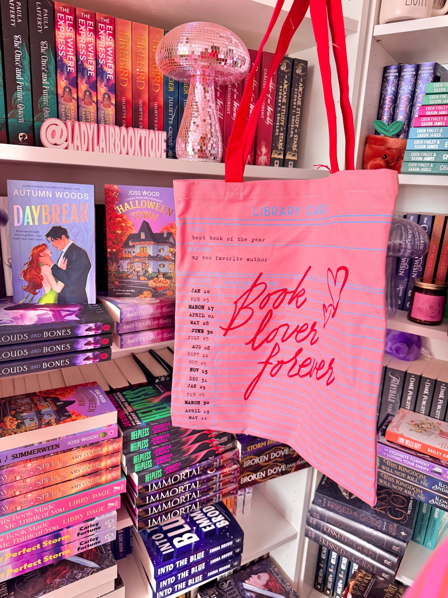 Book Lover Forever Tote