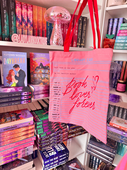 Book Lover Forever Tote