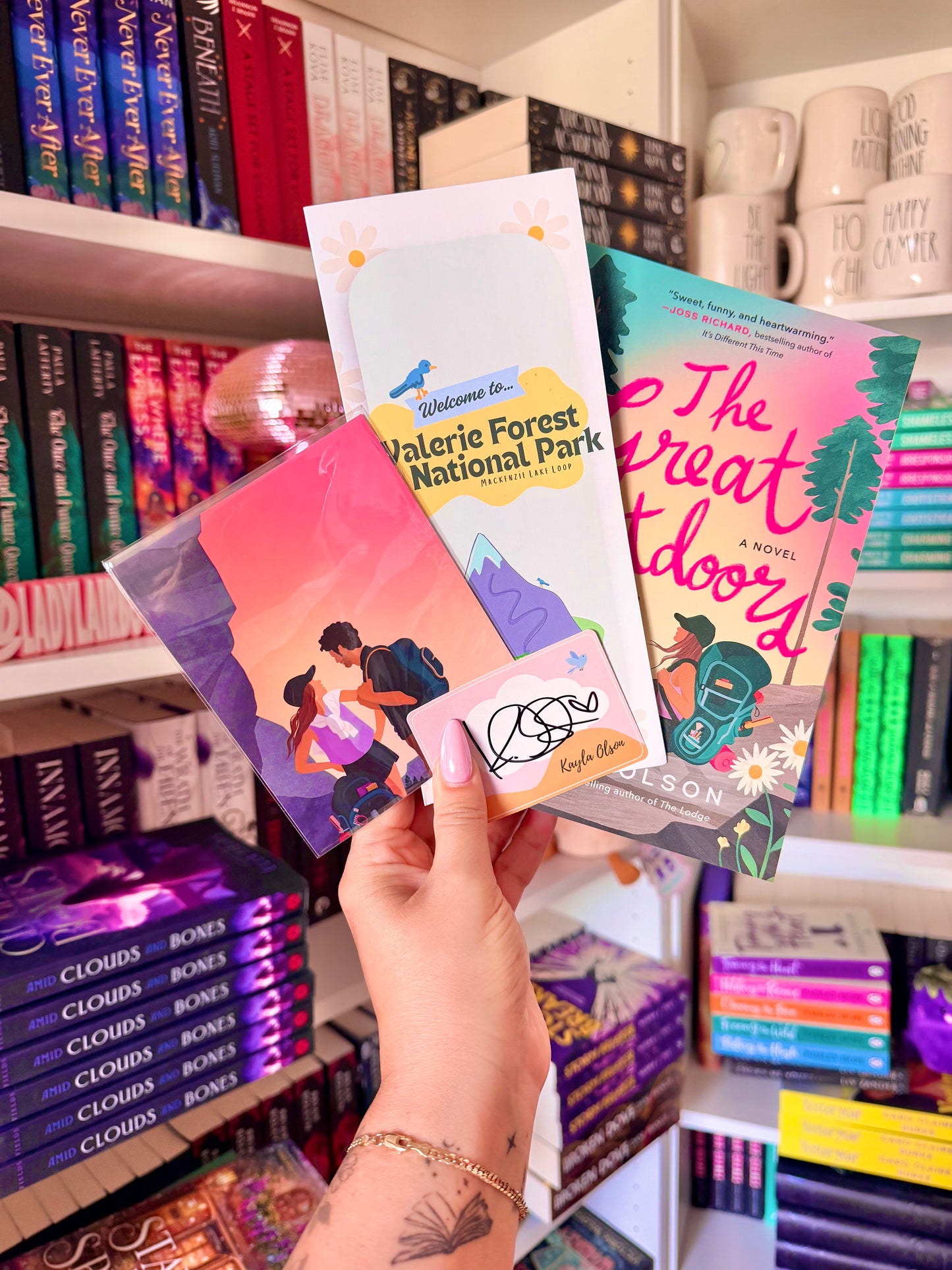 The Great Outdoors: Signed bookplates with swag