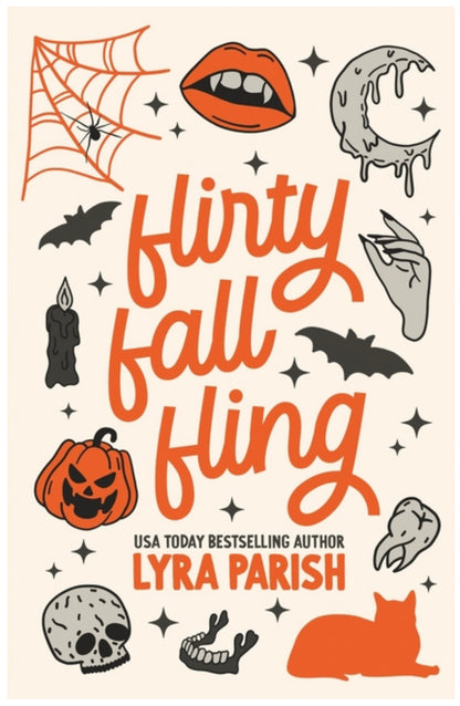 Flirty Fall Fling: a small-town spicy secret fling romcom (Seasonal Swoon #1) Discreet Cover, Signed