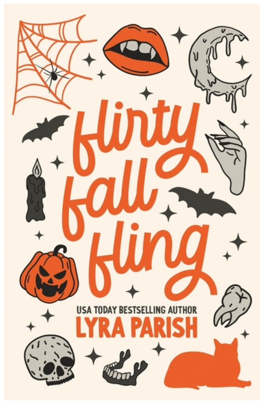Flirty Fall Fling: a small-town spicy secret fling romcom (Seasonal Swoon #1) Discreet Cover, Signed