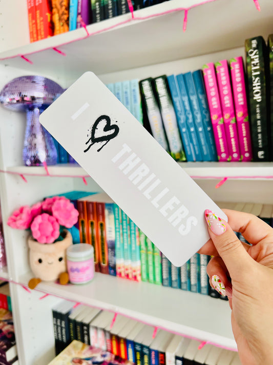 Thrillers Bookmark