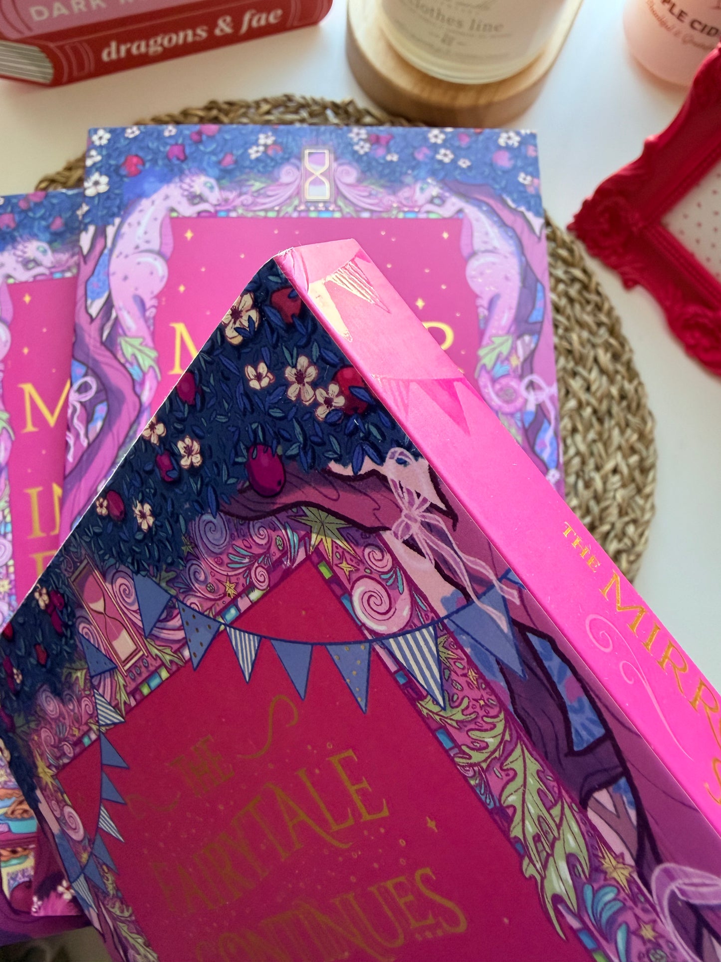 The Mirror of Infinite Endings (Uk edition, paperback) (imperfect copy)