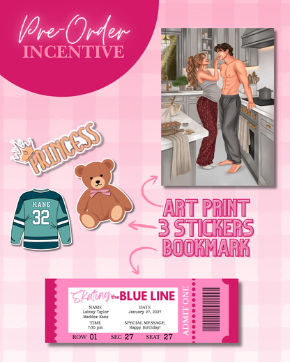 Skating The Blue Line (Pre-Order - Signed Copy and Swag