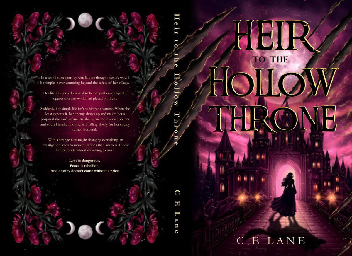 Heir To The Hollow Throne: Pre-Order, signed copy + swag