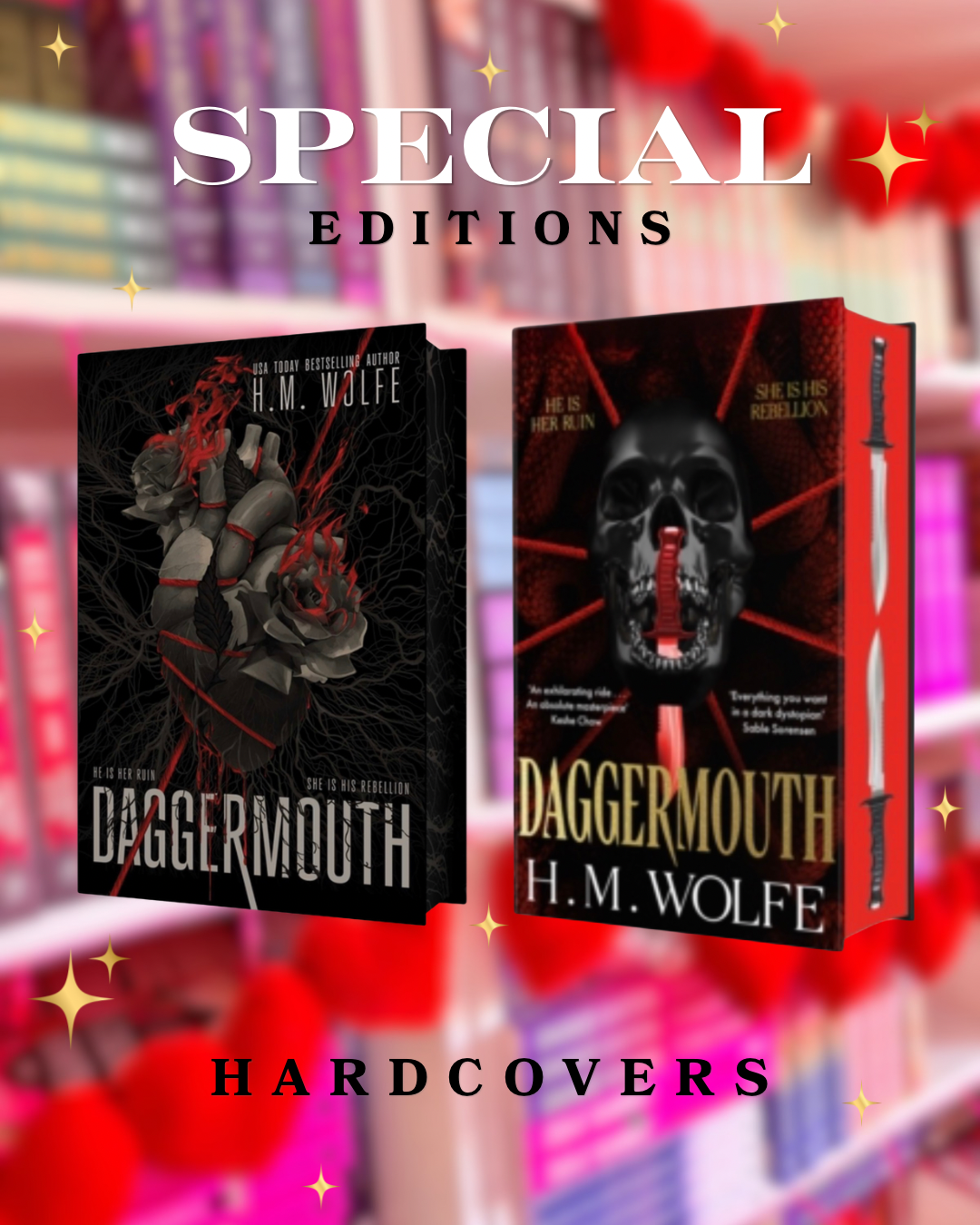 Daggermouth (The Heart Duology #1) UK Special Edition Hardcover, Pre-Order