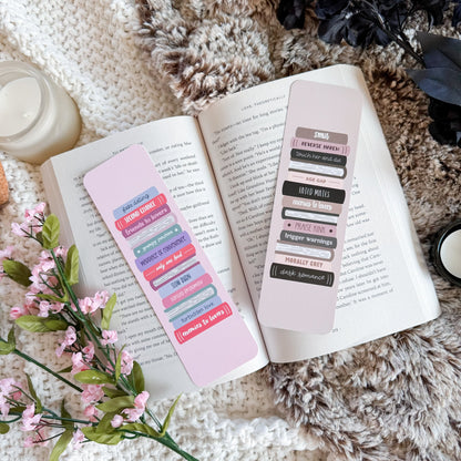 Romance Reader Dark & Smutty Bookmarks