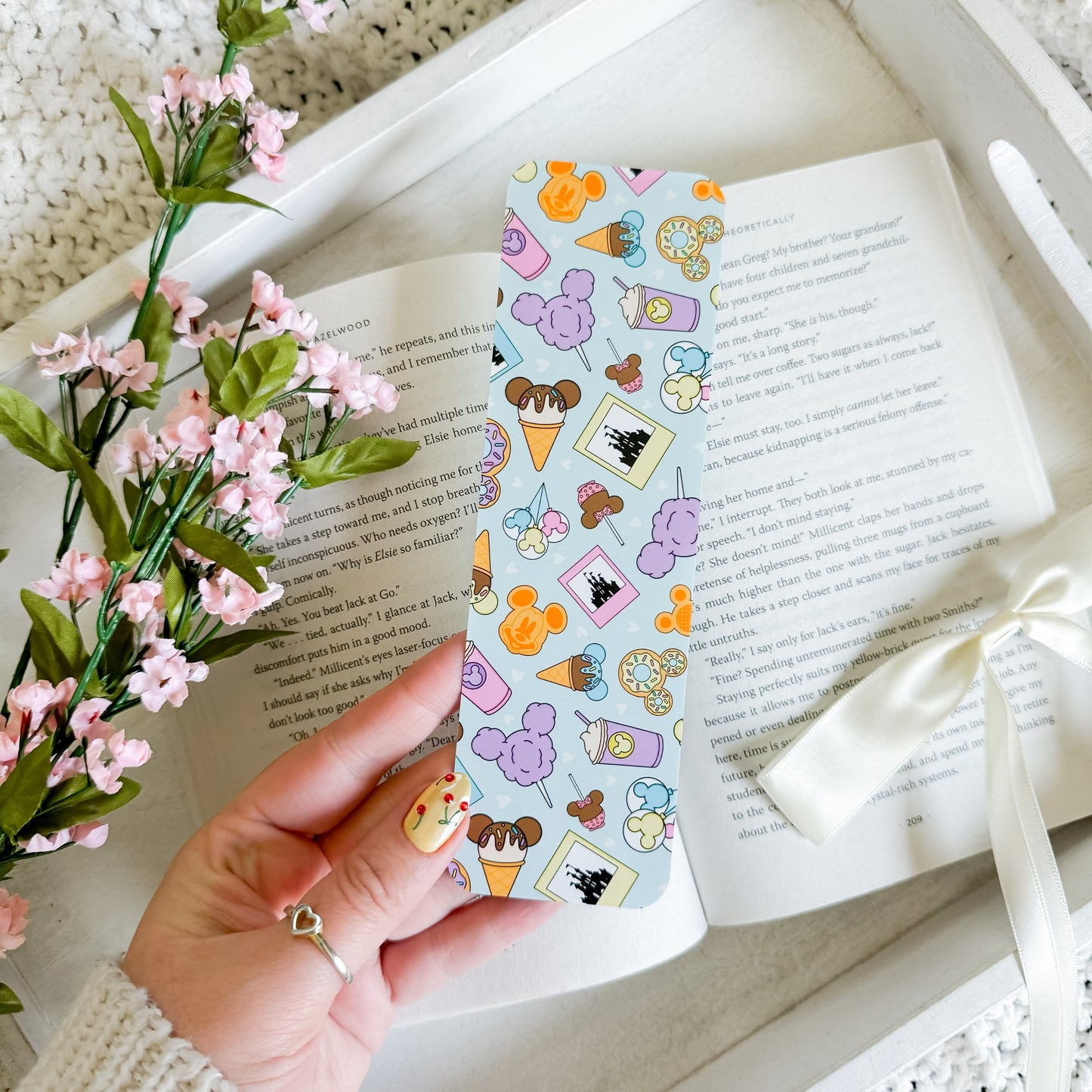 Summer At The Park Bookmark (Blue)