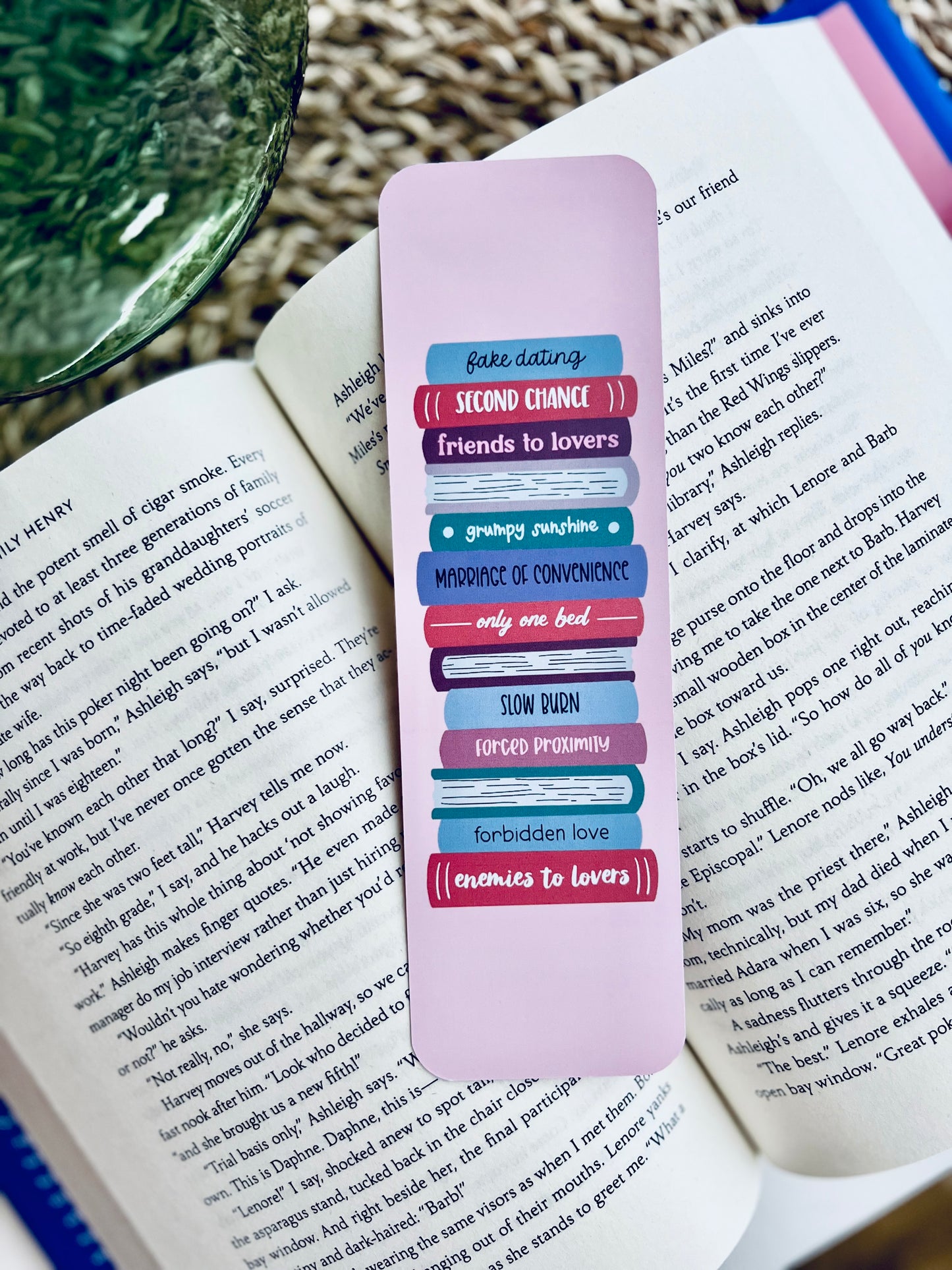 Romance Reader Sweet & Cute Bookmarks