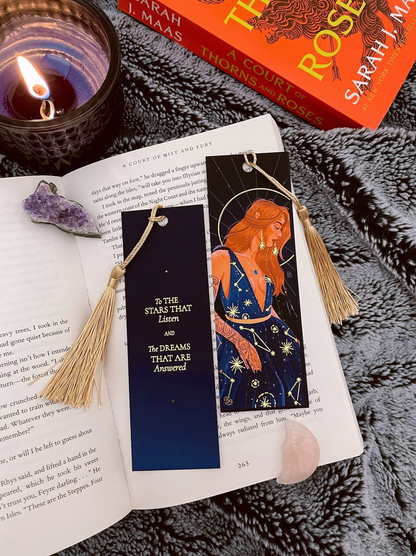 Brittany Keller, Feyre Gold Foil Bookmark