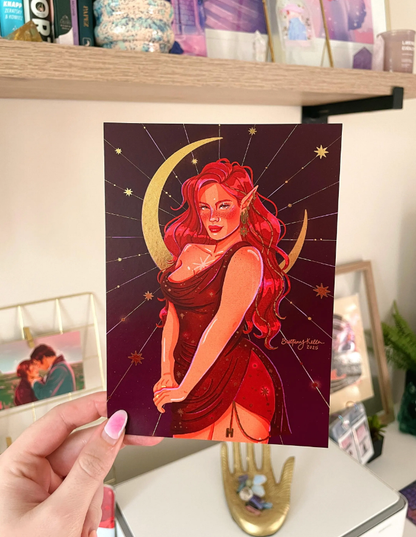 Brittany Keller, Bryce Gold Foil Print: 5x7