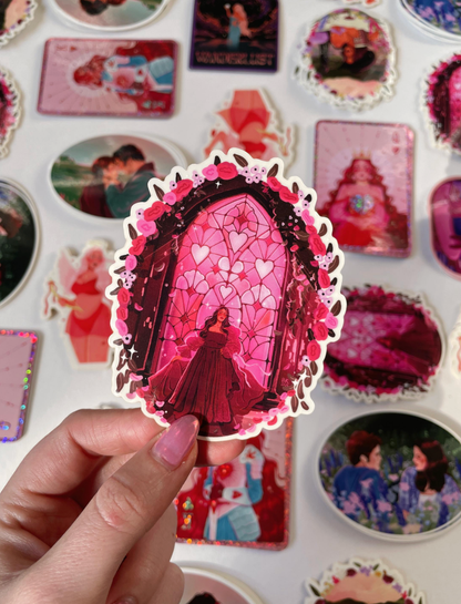 Brittany Keller, Romantasy Era Clear Back Sticker