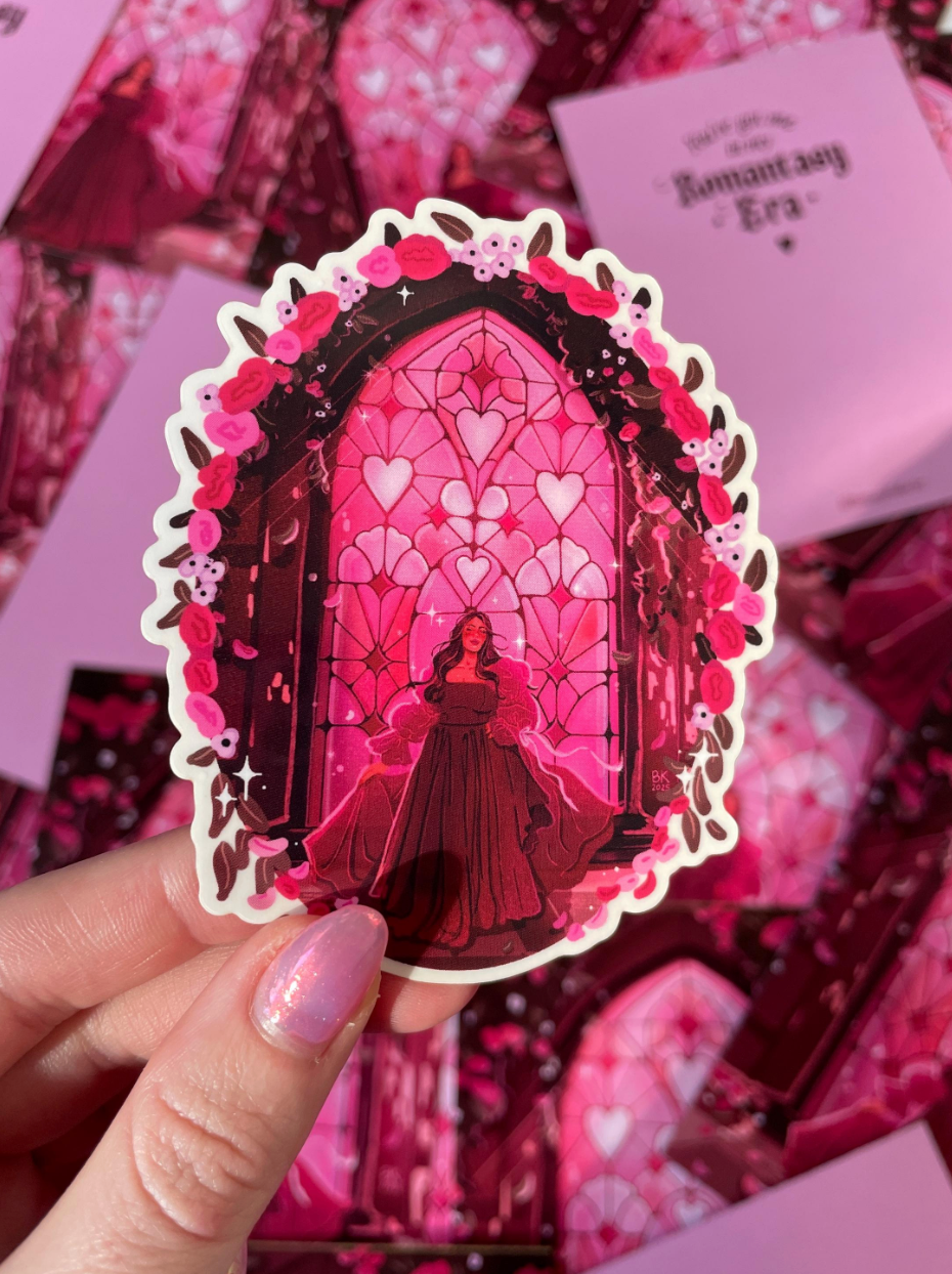 Brittany Keller, Romantasy Era Clear Back Sticker