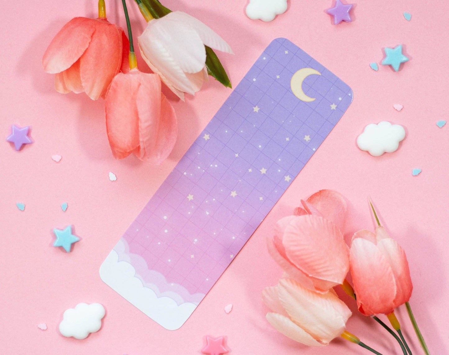 Starry Clouds Bookmark