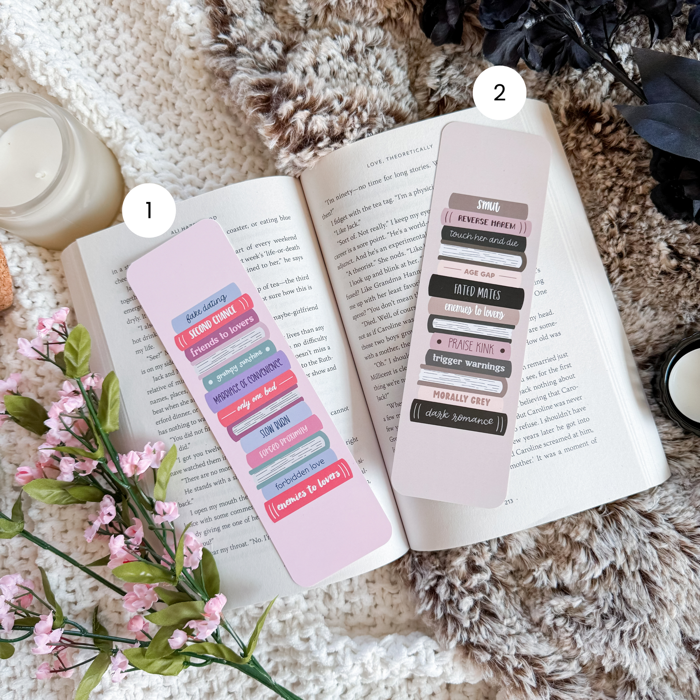Romance Reader Bookmarks: No / 2. Dark & Smutty