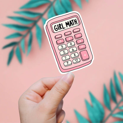 Girl Math / sticker