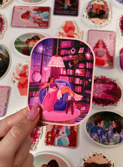 Brittany Keller, Reading Nook Sticker