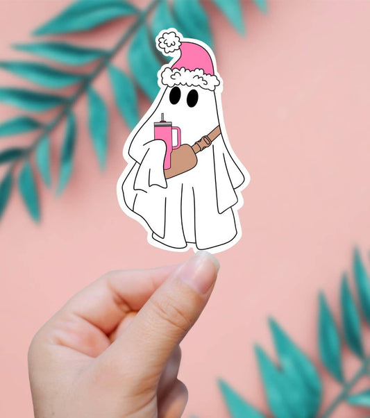 Boujee Christmas Ghost /Sticker